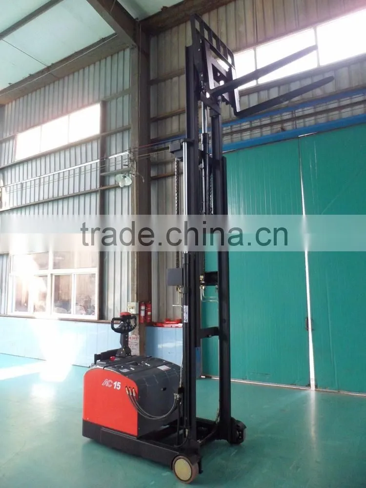 Electric Reach Stacker Truck Max. Lifting Height 4500mm