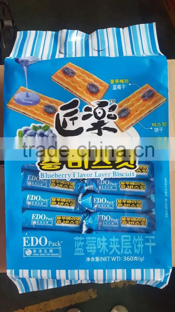 EDO Pack Grape Flavor Digital Shape Biscuits