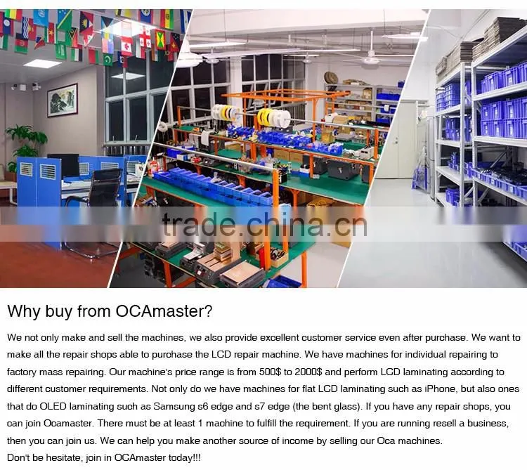 High Effciency 5 in 1 OM-K5 Vacuum OCA Lamination Machine Automatic Work Machine For Mobile Phone LCD Repairing