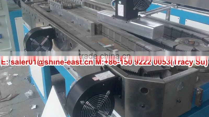 PVC Plastic drain pipe machine / washing machine plastic flexable hose machine / closestool pipe making machine