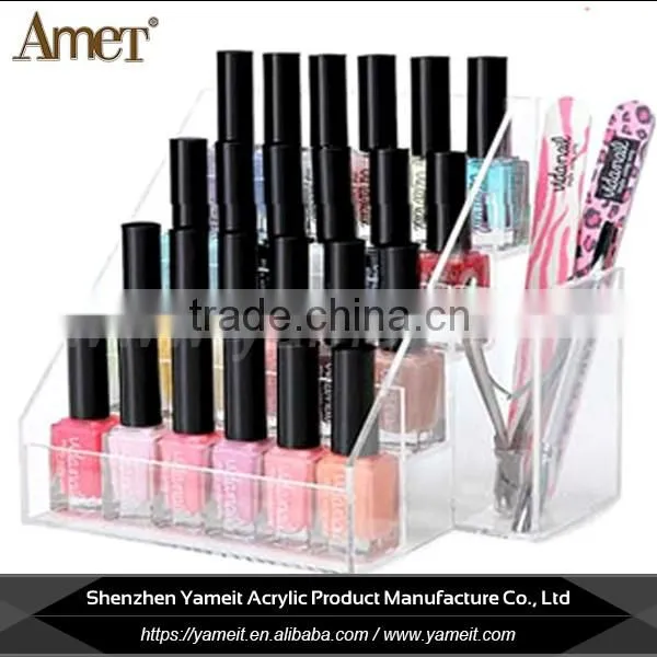 China custom Rohs table clean acrylic cosmetic display case