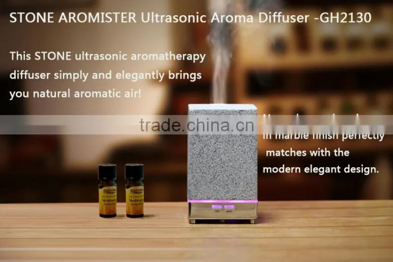 2015 new arriving factory price home appliances STONE ultrasonic aromatherapy diffuser