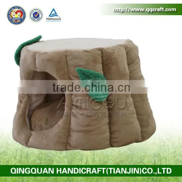 foam pet house & pet bed crib & plush animal shaped pet bed