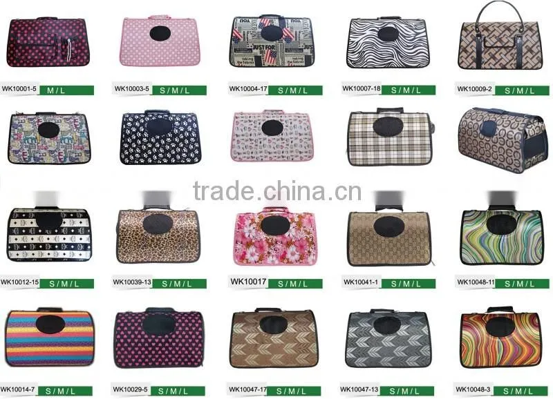 pet products factory wholesale cheap pet carrier bag puppy carry bag , pet travel bag