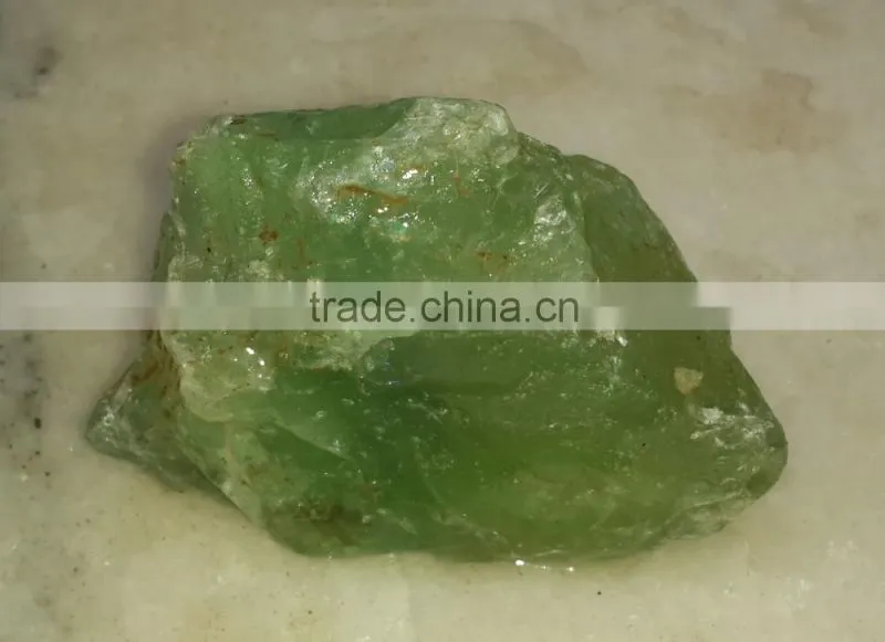 Natural Green Fluorite Rough Gemstone Fine Quality Emerald Like Looks