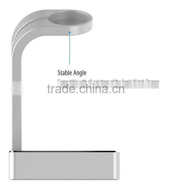 Alibaba China supplier for apple watch charging stand, Charger Holder for apple watch Both 38mm and 42mm