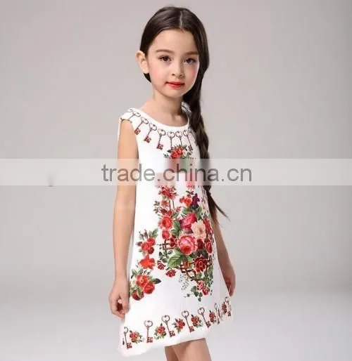 2016 wholesale price new design baby dress child short girl dress baby girl dress patterns