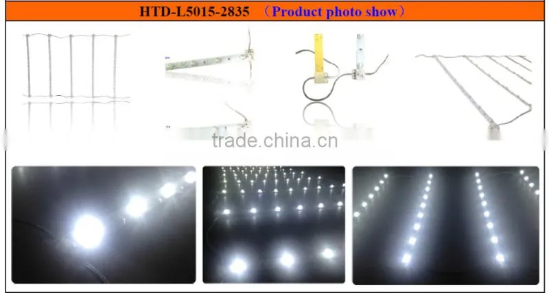 factory direct 3.6W back light led rigid strip to replace 60cm fluorescent tube for light box