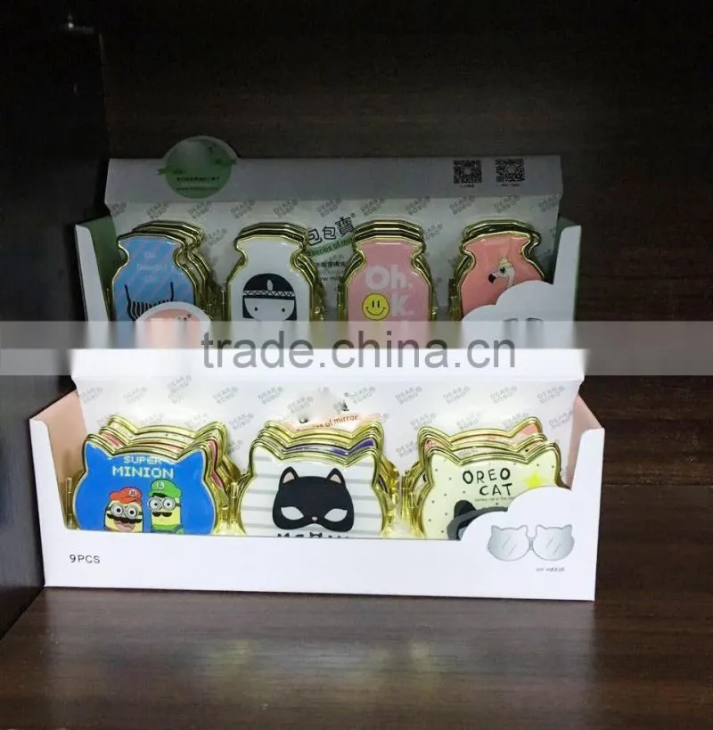 Square Fashion And Cheap Pocket Mirror For Promotional compact Mirror