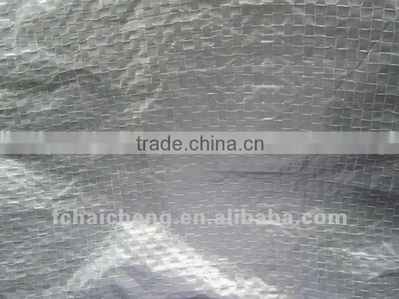 hdpe film with grommets spaced 3feet and ropes in all hems