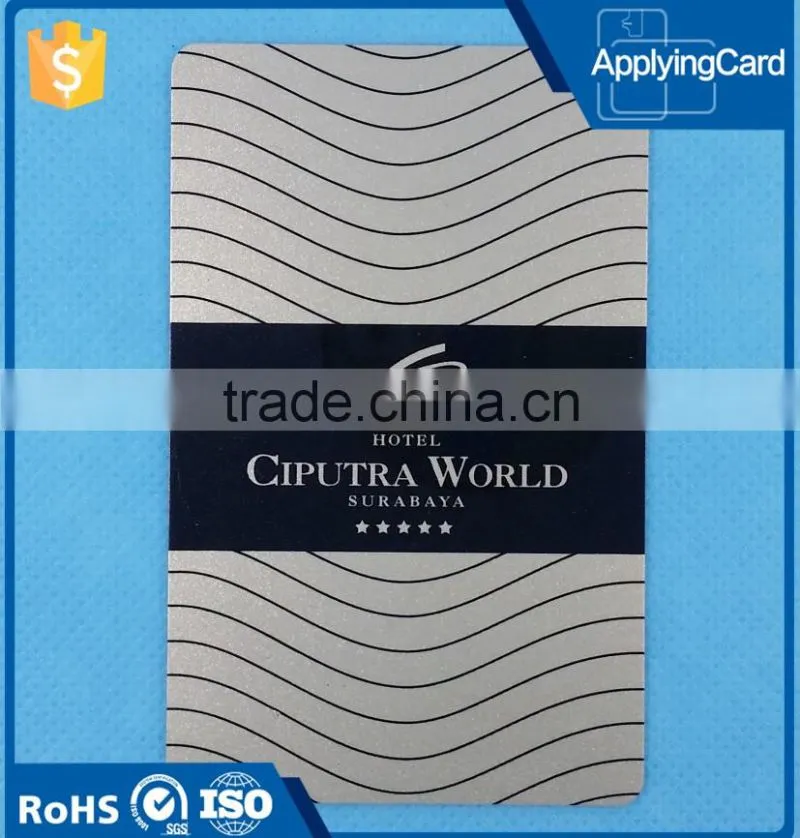 Elegant Design printable plastic card pvc business visiting card with customized