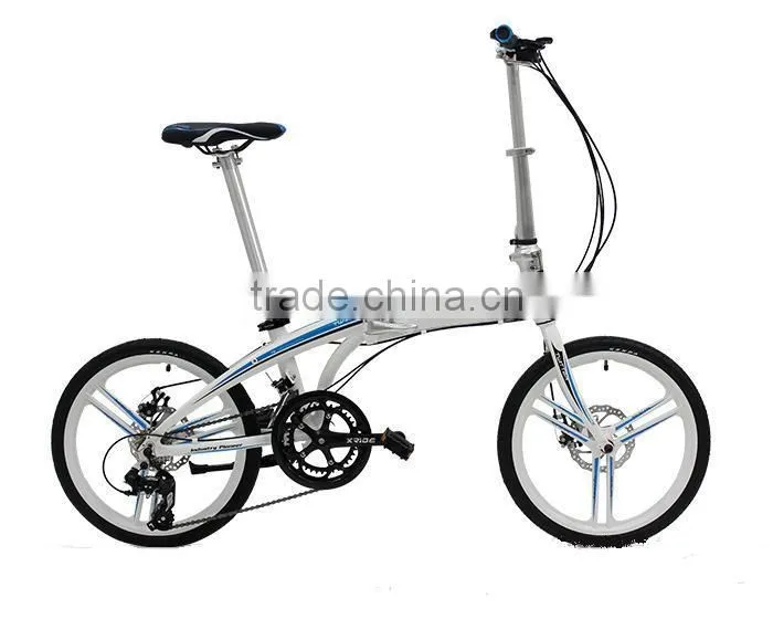 Small wheel folding bicycle bicyclelying