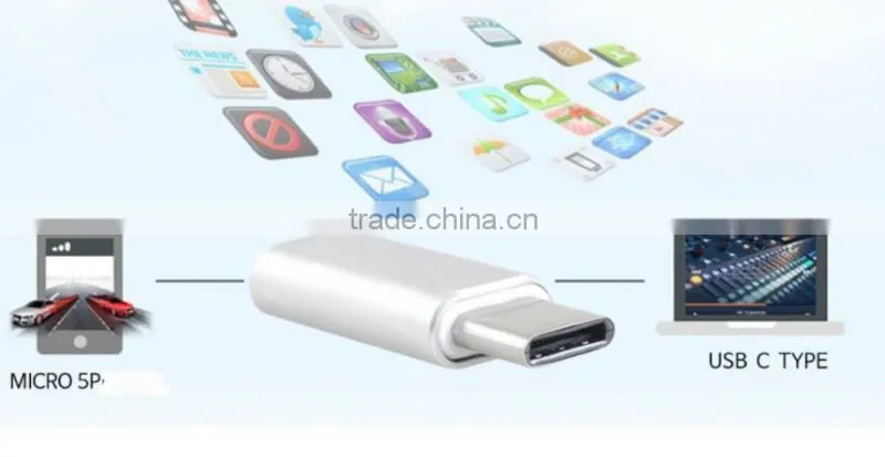 factory Type-C to Micro 5pin USB-C adapter convertor