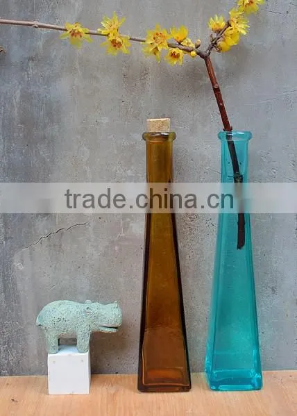2014 hot sale wholesale glass bottle for home decoration