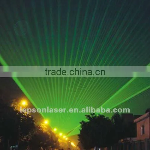 Animation 5W green laser lighting effect
