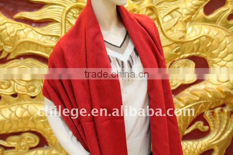 plain red cashmere scarf shawl poncho