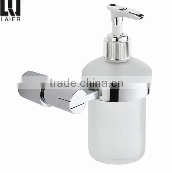 simple design zinc chrome bathroom accessories set soap dispenser 5138A