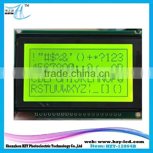 Black LCM Graphical LCD NT7107 ODM Welcome China Duty Enterprise For LCD Modules