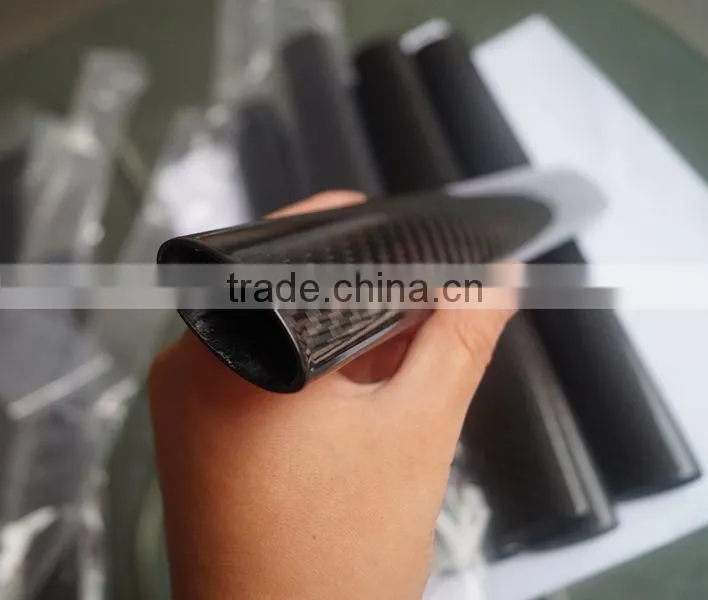 cabron fiber oval tube for whole sale