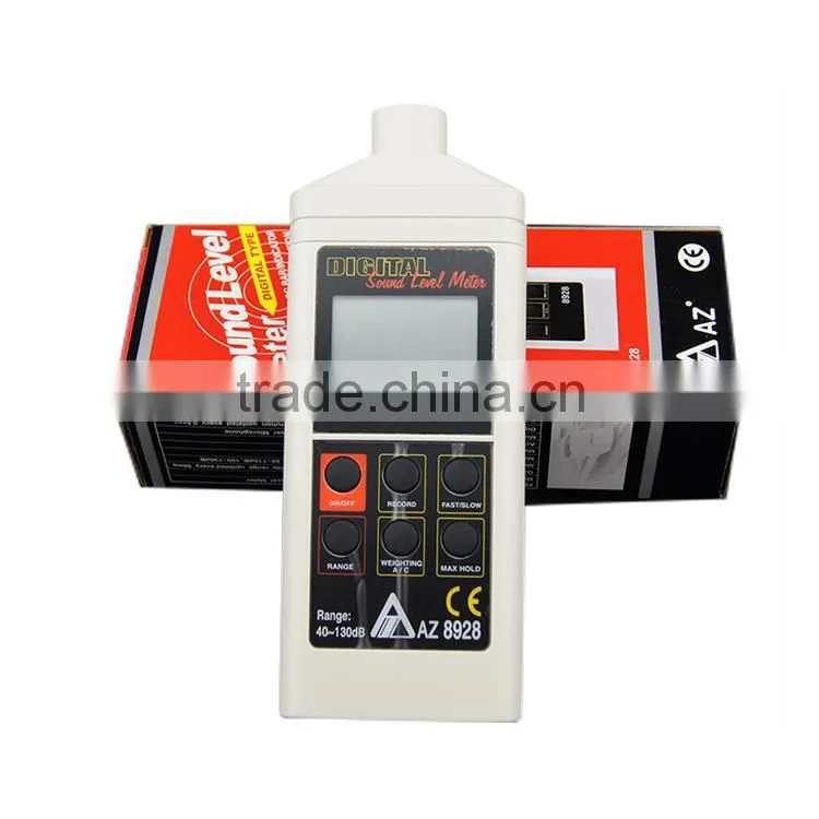 Digital Automotive Sound Level Meter AZ8928 Low Frequency Noise Tester Precision Decibel Meter