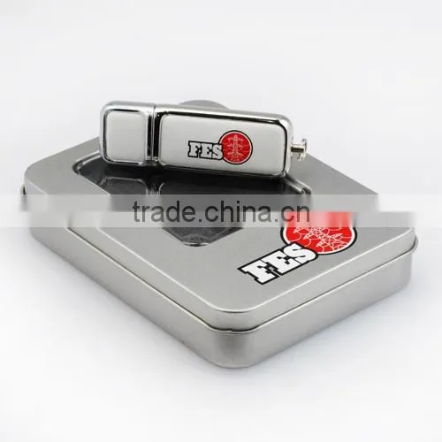 promotion gift leather usb flash drive pendrive
