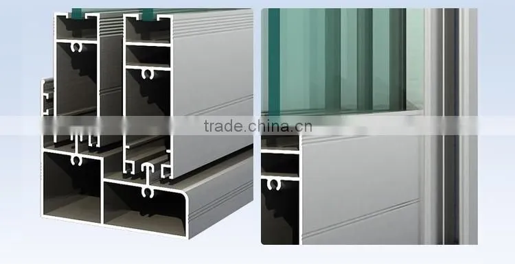 Powder Coated Aluminum Profile Window Frame Parts
