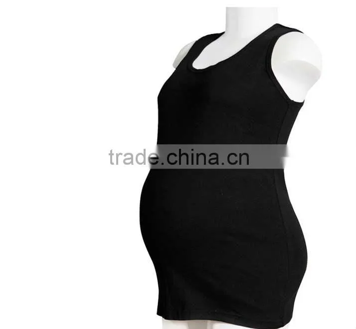 2016 New plus size Maternity Cotton Camisole top for Pregnant woman