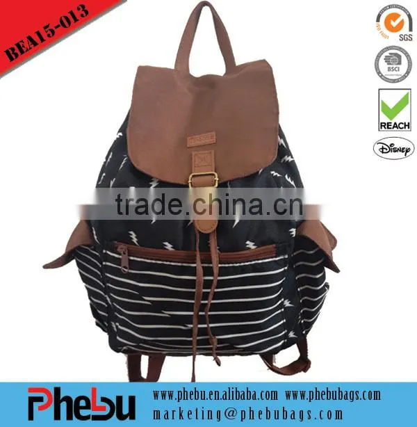 canvas rope handle beach bag