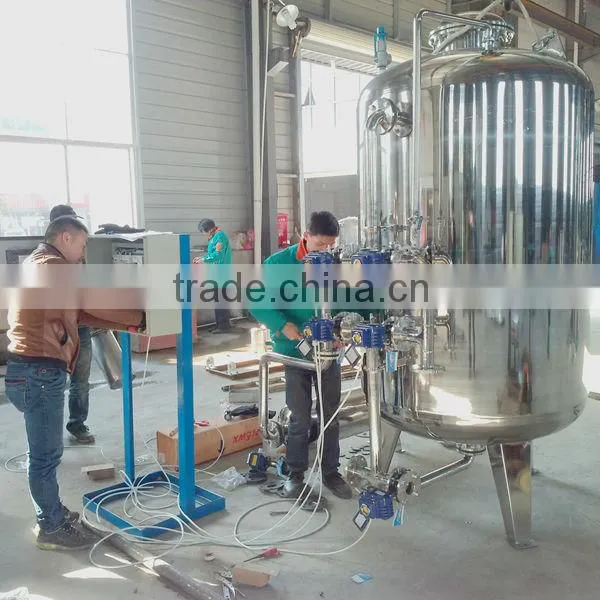 Mechanical Sand Filter, 304 carbon steel filter housing, carbon steel filter housing
