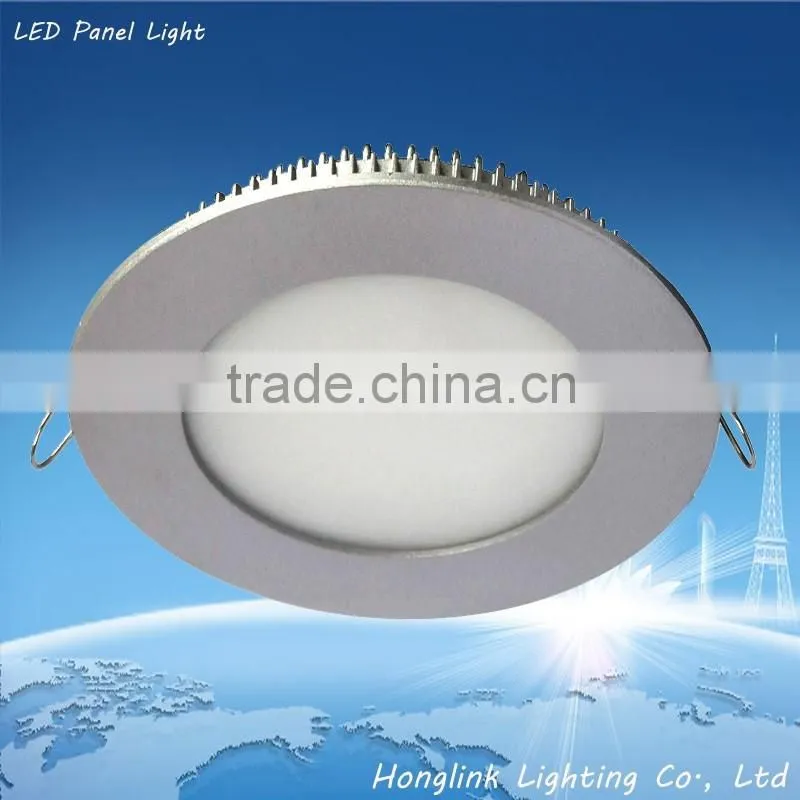 3w 6w 9w 12w 15w aluminum recessed LED panel downlight