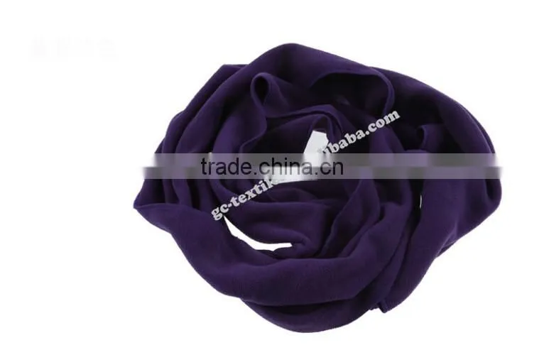 high quality and soft polar fleece solid color scarf