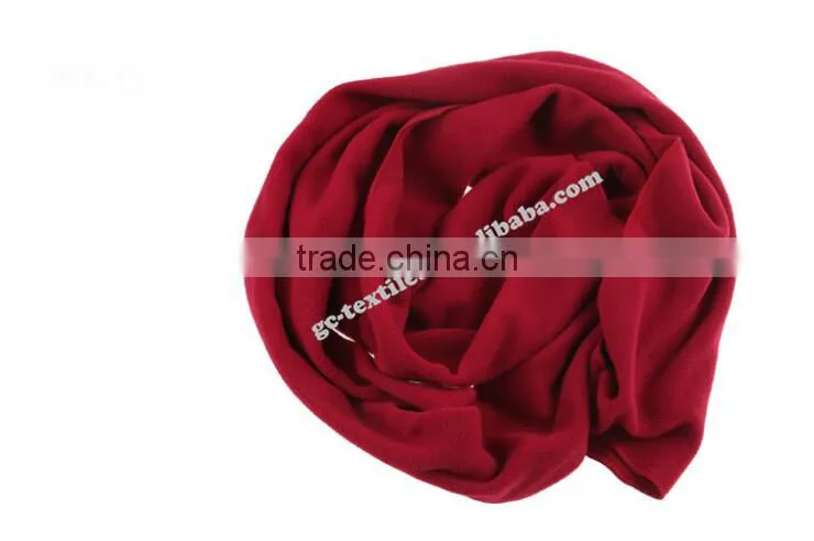 high quality and soft polar fleece solid color scarf