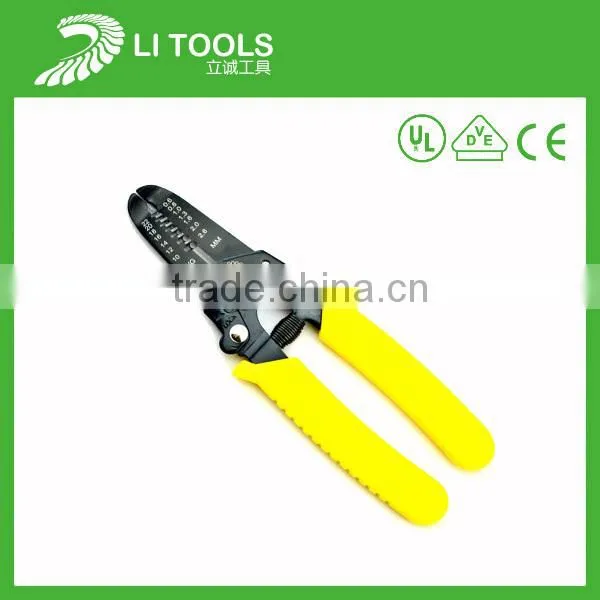 Multi-function manufacturer rubber wire cutter stripper plier