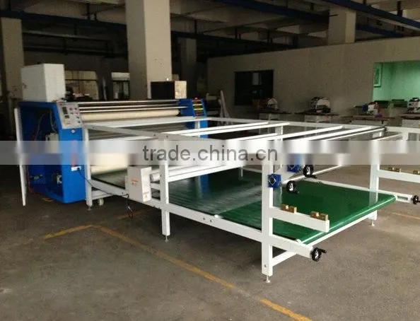 sublimation heat transfer roller printing machinery for textiles, heat transfer printing machine