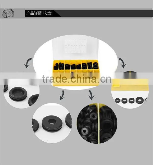 TC 250pc Assorted Rubber Grommet