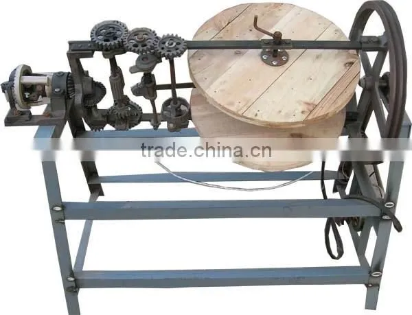 Neweek farm use electric semi-automatic straw rope braiding making machine