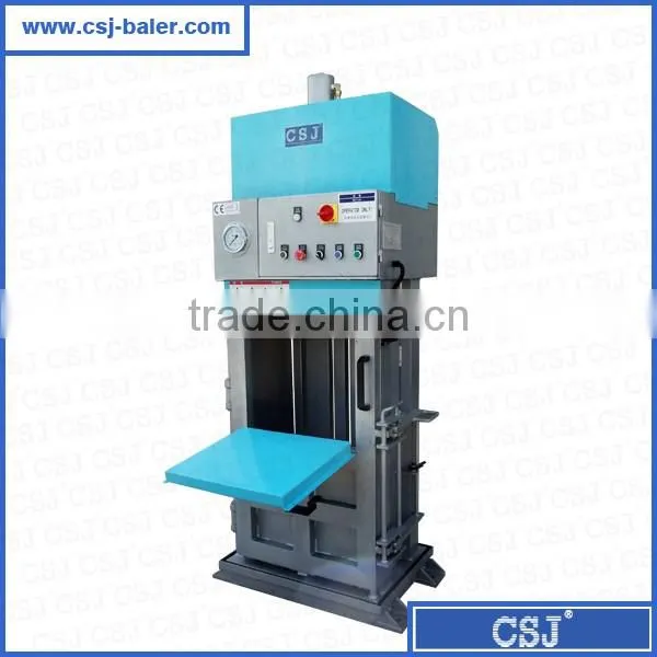 CE Standard JP6040T10A hydraulic verticle stainless mini baler