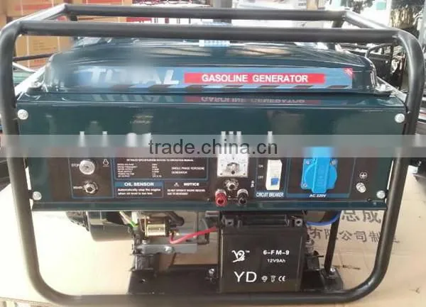3kw gasoline generator TP13000 with Gasoline Generator spare parts