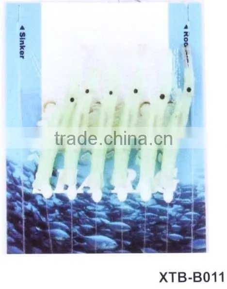 luminous small fish lures fishing lures sabiki sea rigs