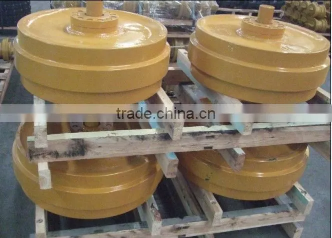 Heavy equipments spare parts front idler roller