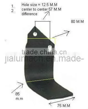 rotary cultivator blade-2014new