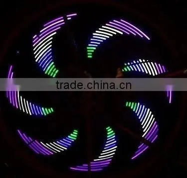 Cycling Bicycle Tire Wheel Valve 16 Led Flash Light With many kinds of changle