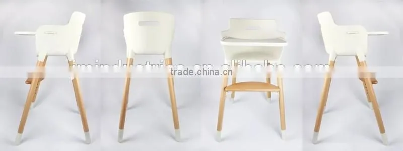 European Simple Style beechwood with dinning tray baby dinning high chair