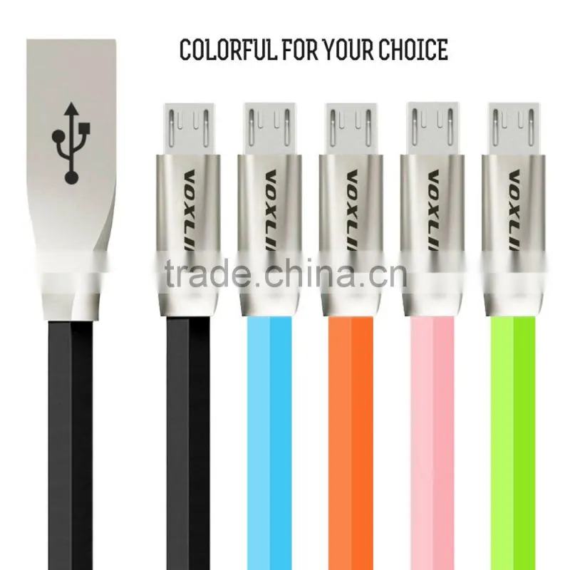 Voxlink 0.25m/1m/1.5m/2m/3m Fast Charging Data Sync Micro USB data Cable for iPhone 6 6s Plus 5s 5 iPad mini/Samsung/HTC