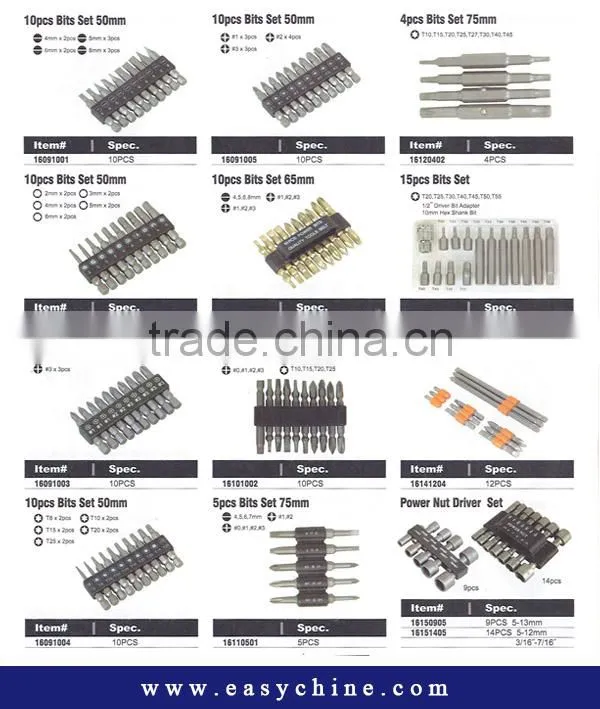 High Quality Screwdriver Bits Set