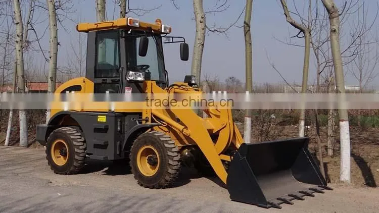 2015 High performance chinese 1.2 ton wheel loader, ZL12F, JT912