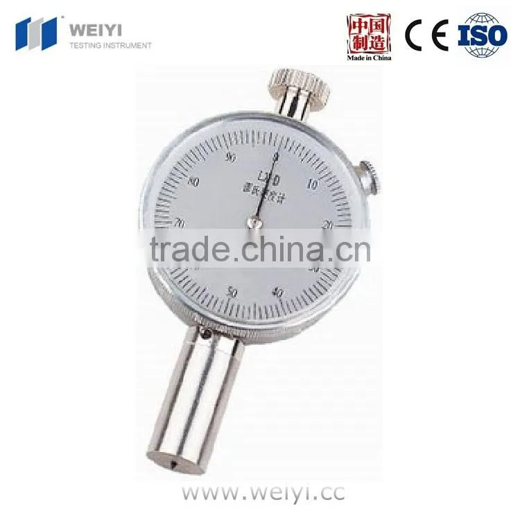Shore D hardness testing block