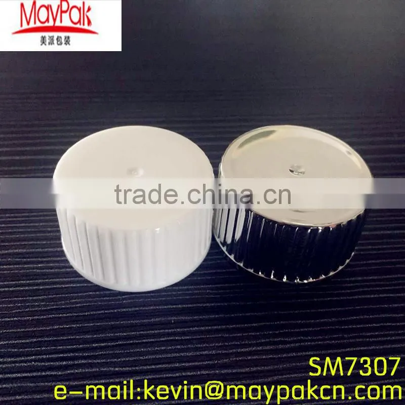 Cosmetics package 2015 hot sale PP Waterproof Screw Cap for bottles