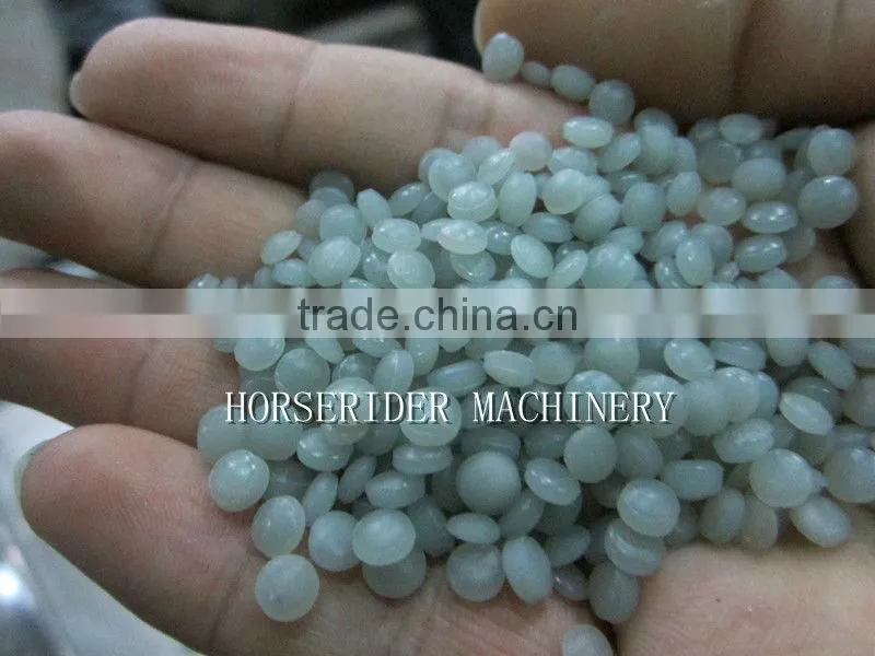 PP PE film agglomerator machine/pp pe film recycling pelletizer