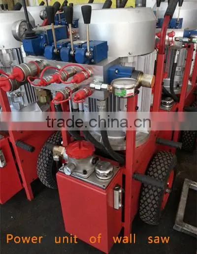 high efficiency BS-80AM hydraulic rock cutter concrete wall saw
